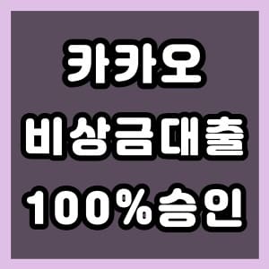 카카오뱅크 비상금대출 거절